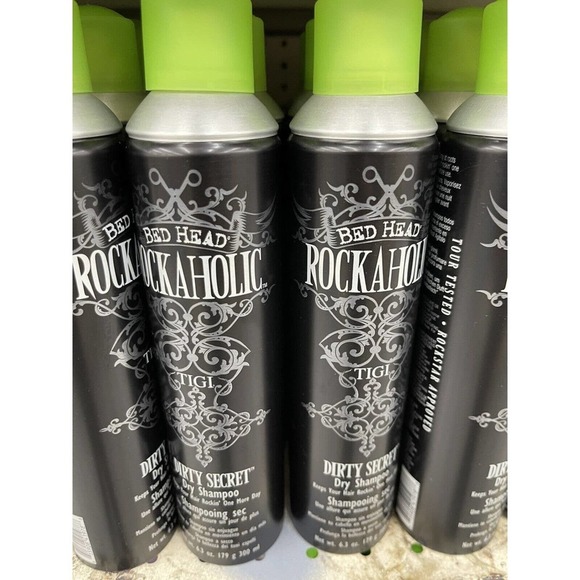 TIGI Bed Head Rockaholic Dirty Secret Dry Shampoo 6.3 oz 2 Pack - Picture 3 of 3